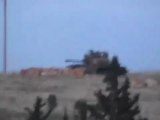 Syria فري برس ريف حلب  الأتارب تمركز الدبابات عللى الطريق العام منذ الصباح الباكر 21 5 2012 Aleppo