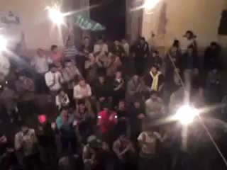 Syria فري برس ريف حلب رتيان مظاهرة مسائية  21 5 2012 ج1 Aleppo