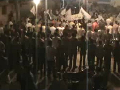 Syria فري برس ريف حلب بيانون مظاهرة مسائية 21 5 2012 Aleppo