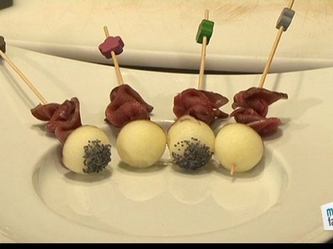 Cuisine : Recette de brochettes de canard fumé à la pomme