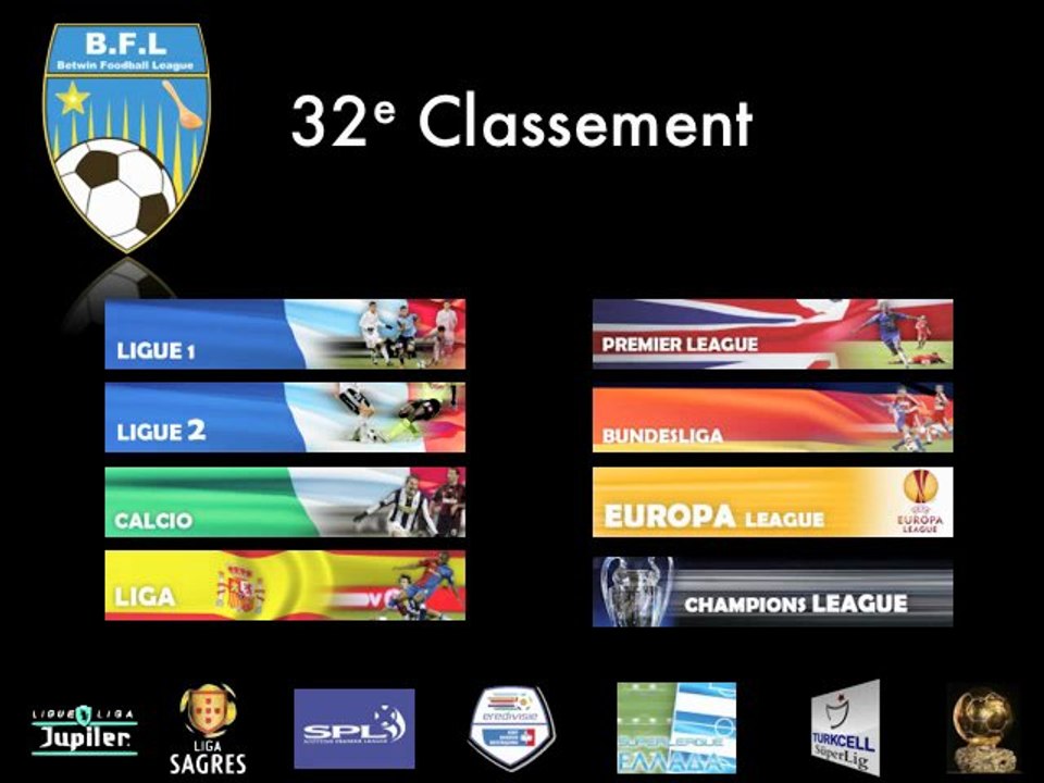 B.F.L. Classement°32-2012