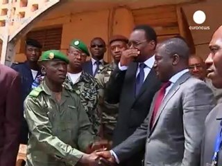 Protesters attack Mali's caretaker president