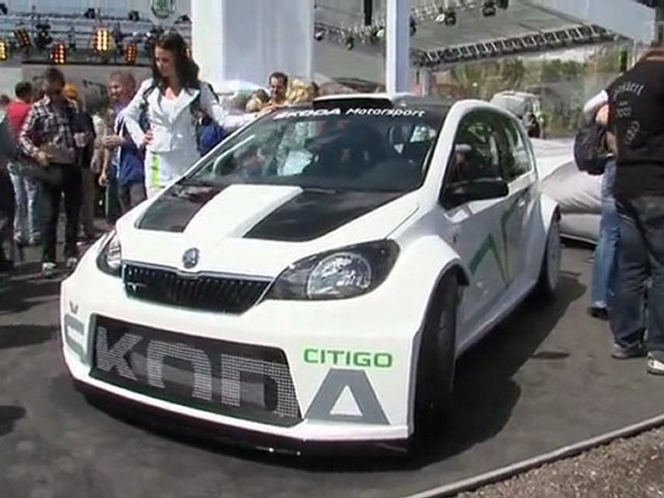 Skoda am Wörthersee: Muskelspiele beim Citigo