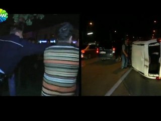Bursa'da alkollü sürücüye dayak - 21 mayıs 2012