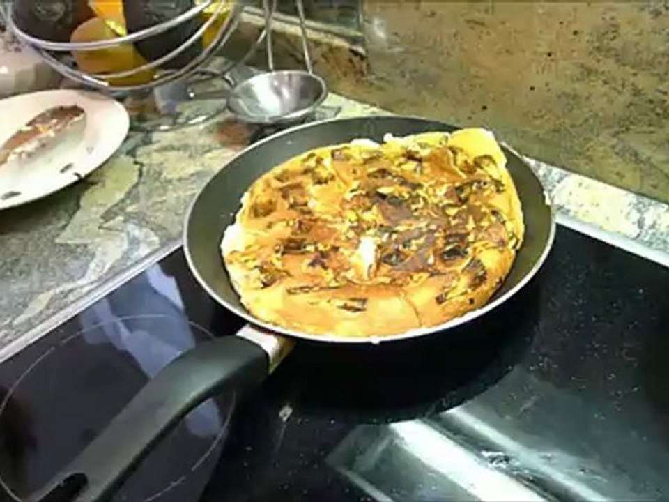 omelette aux artichauts