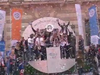 Montpellier in festa per il primo scudetto