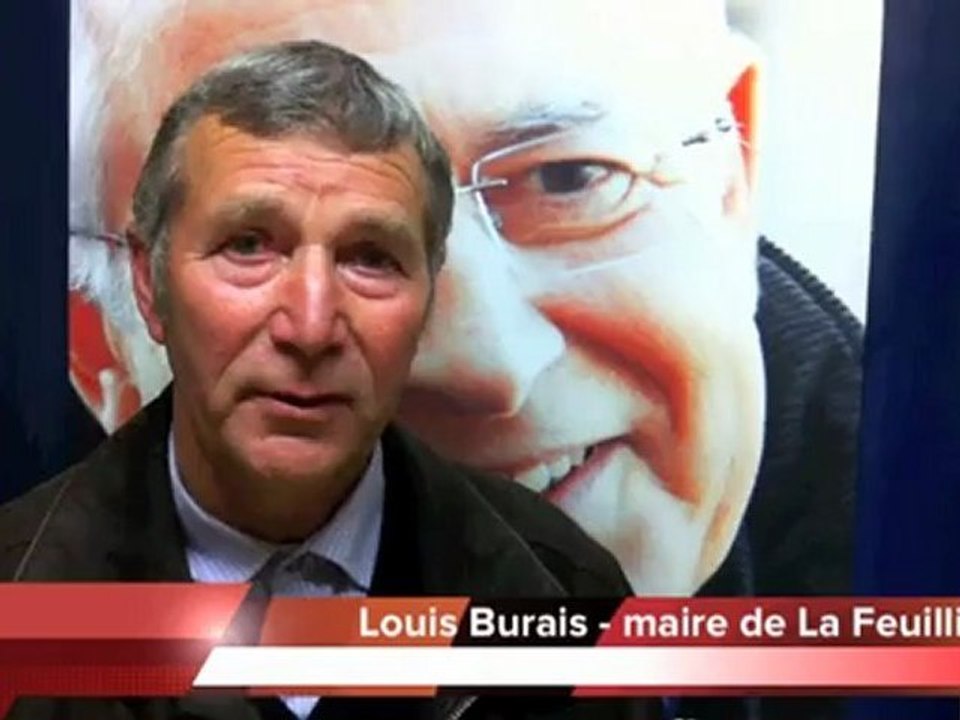 Législatives 2012 - Louis Burais soutient Alain Cousin