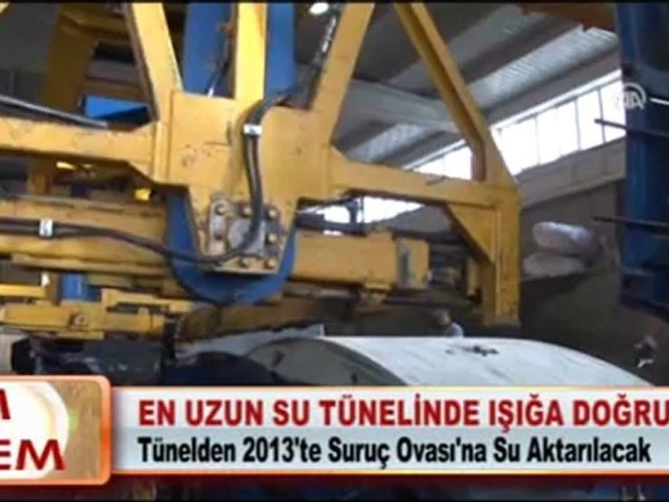 EN UZUN SU TÜNELİNDE IŞIĞA DOĞRU