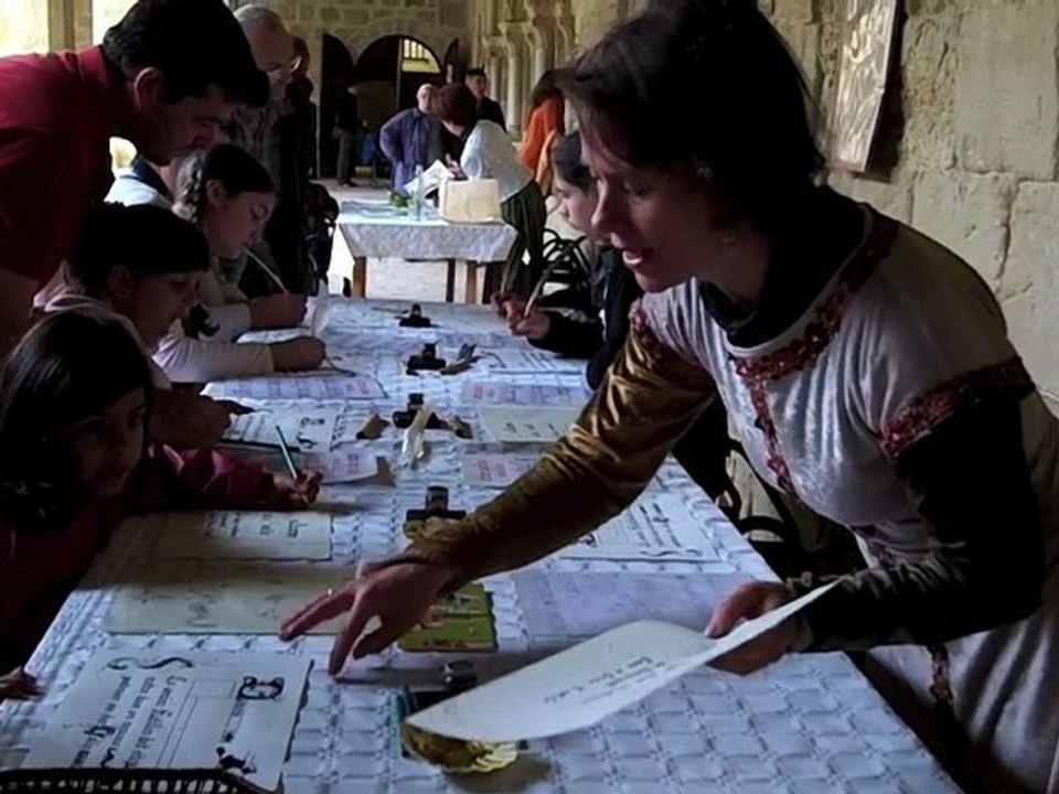 Animations Quenouille et Tambourin à l'Abbaye de Flaran