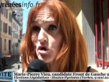 Legislatives 65 Front de Gauche MP Vieu (9 mai 2012)