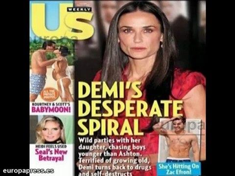 Demi Moore vuelve al trabajo