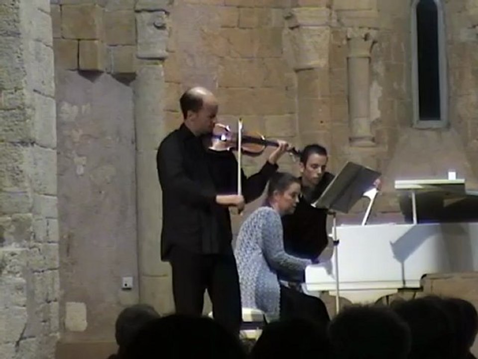 Brahms , Sonate 1 -  violon-piano - Pierre Hatat