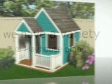 Creative and Unique PlayHouse Plans - Raised Playhouse Plans
