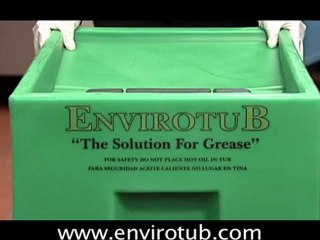 Indoor Grease Storage Container, Grease Oil Collection