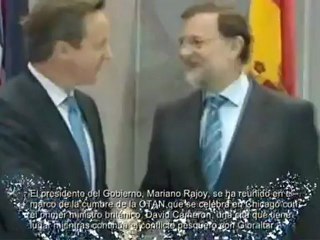 Reunión entre Rajoy y Cámeron