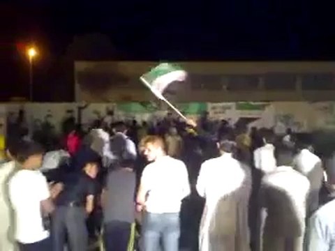 Syria فري برس الحسكة حي غويران مظاهرة مسائية 2 5 20122 ج1 ALhasaka