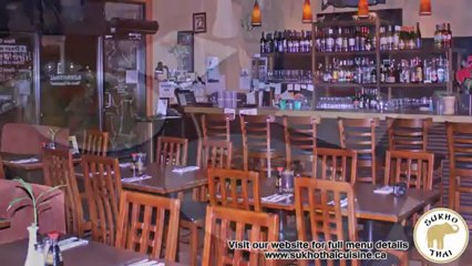 Restaurant Kelowna West Kelowna Sukho Thai Cuisine of ...