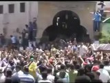 Syria فري برس دمشق نهر عيشة    بداية تشييع الشهيد محمود سكرية 21 5 2012 Damascus