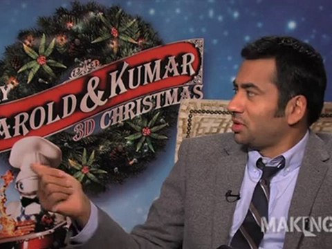 Kal Penn and John Cho talk 'A Very Harold & Kumar 3D Christmas'