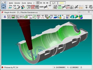 Effizientes 3- bis 5-Achsen CAM-Software für Gravieren & Ausspitzen 🎯