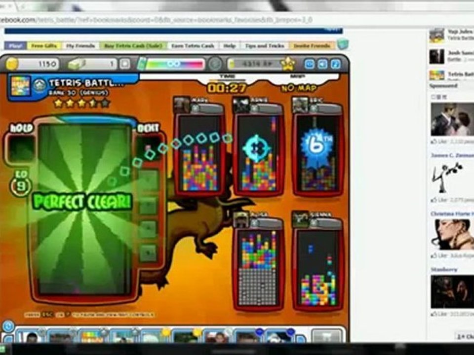 TETRIS BATTLE 1 BLOCK % Hack Cheat % FREE Download May 2012 Update