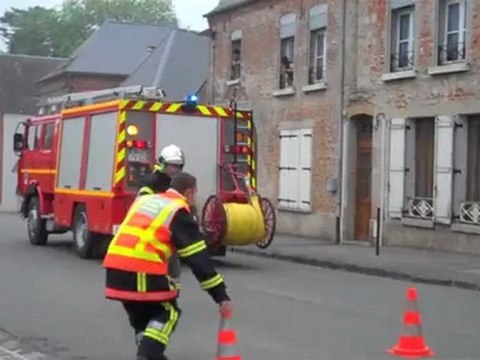 Vervins : odeur suspecte dans le centre-ville