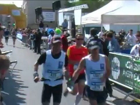 Semi-Marathon de Troyes 2012 : L'arrivée
