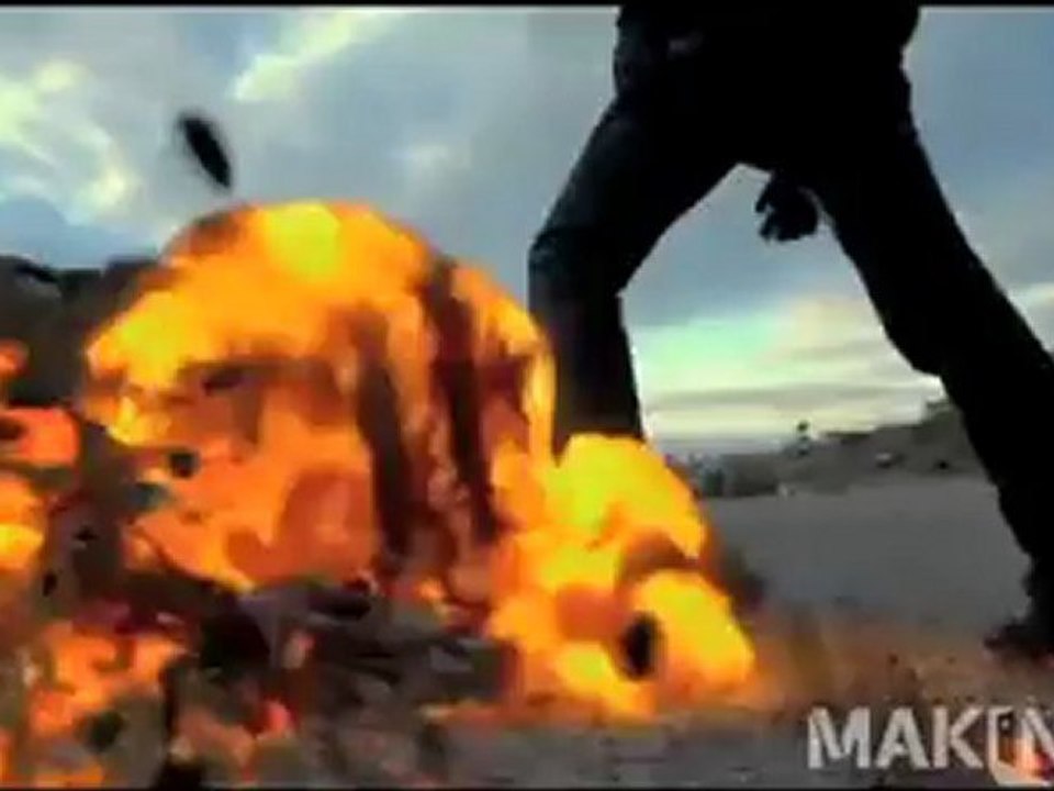 GHOST RIDER: SPIRIT OF VENGEANCE "Ghost Rider & Blackout Fight" Clip