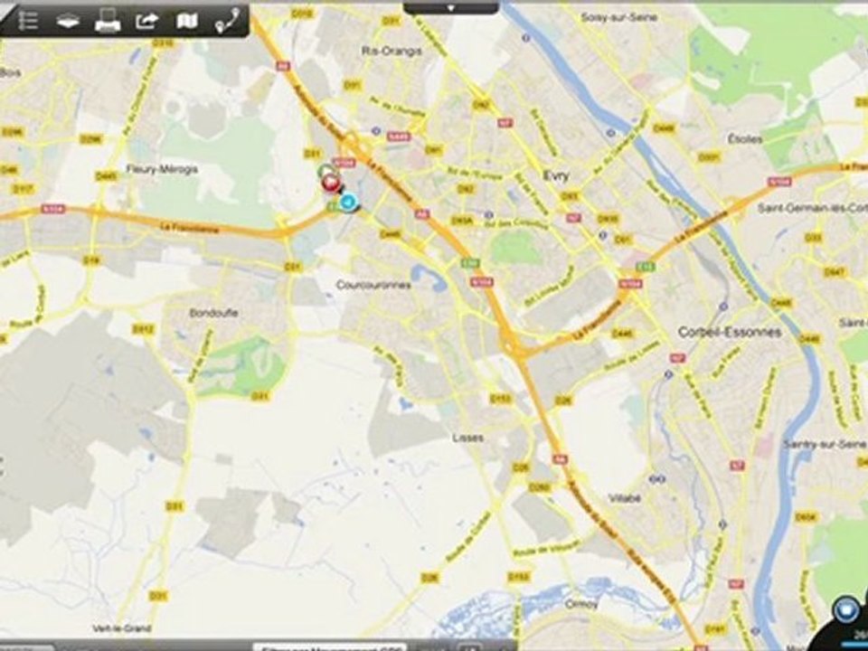 Les satellites au service du transport