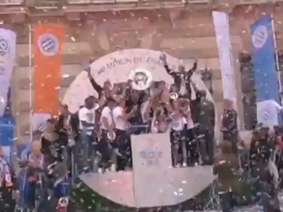 Montpellier feiert die Meisterschaft