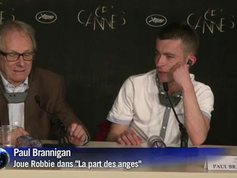 Cannes: Ken Loach présente "La part des anges"