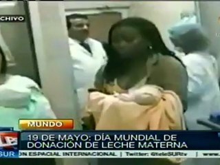 Crearon Día Mundial de la Donación de Leche Materna