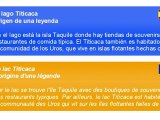 Apprendre l'espagnol en ligne - Le lac Titicaca - Article_06 Niveau A1