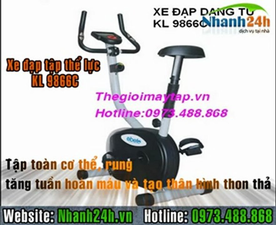 Xe đạp tập thể lực KL 9866C - Nhanh24h.vn