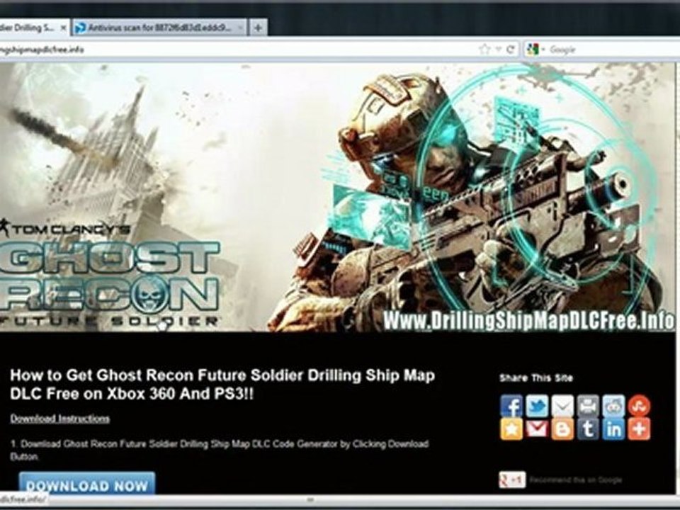 How to Get Ghost Recon Future Soldier Drilling Ship Co-Op Map DLC Free!!