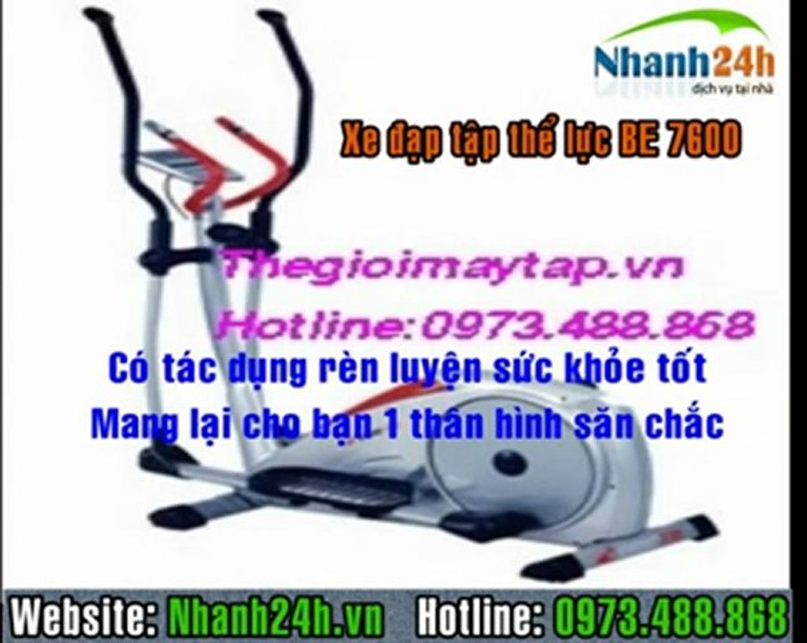 Xe đạp tập thể lực BE7600 - Nhanh24h.vn