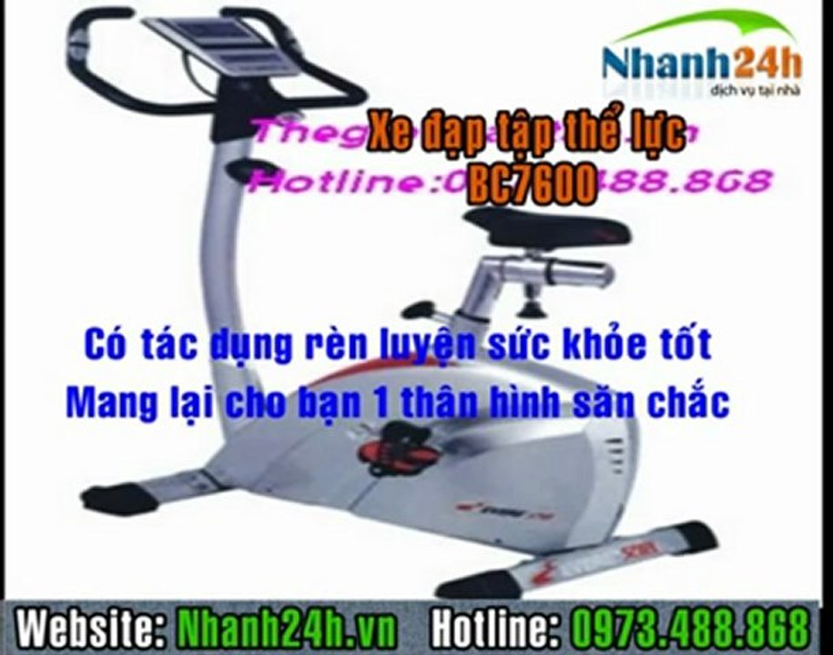 Xe đạp tập thể lực BC7600 - Nhanh24.vn