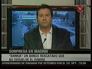 Bankia, un Banco rescatado en Madrid que no devuelve el dinero. Eduardo Galeano, el valor del entusiasmo. El Diario del Domingo, Luis Bremer