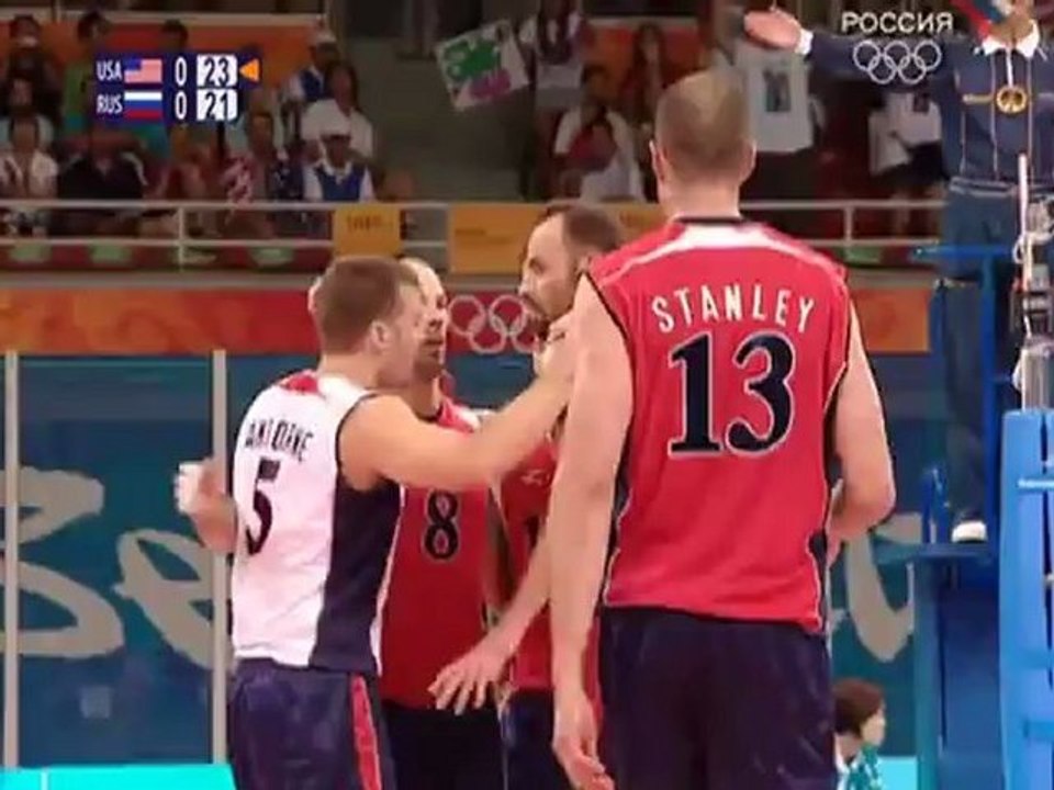 USA - Russia OG Semifinal 2008 part I