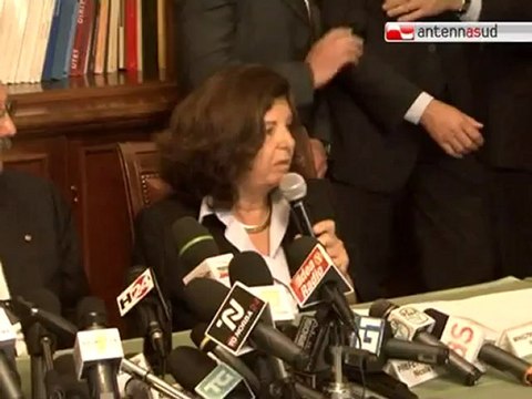 TG 21.05.12 Brindisi: vertice in Prefettura, Grasso: Abbiamo perso un grosso vantaggio