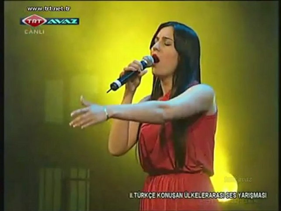 1 Türkçe konuşan ülkeler yarışma Türkçe şarkılar TRT 2012