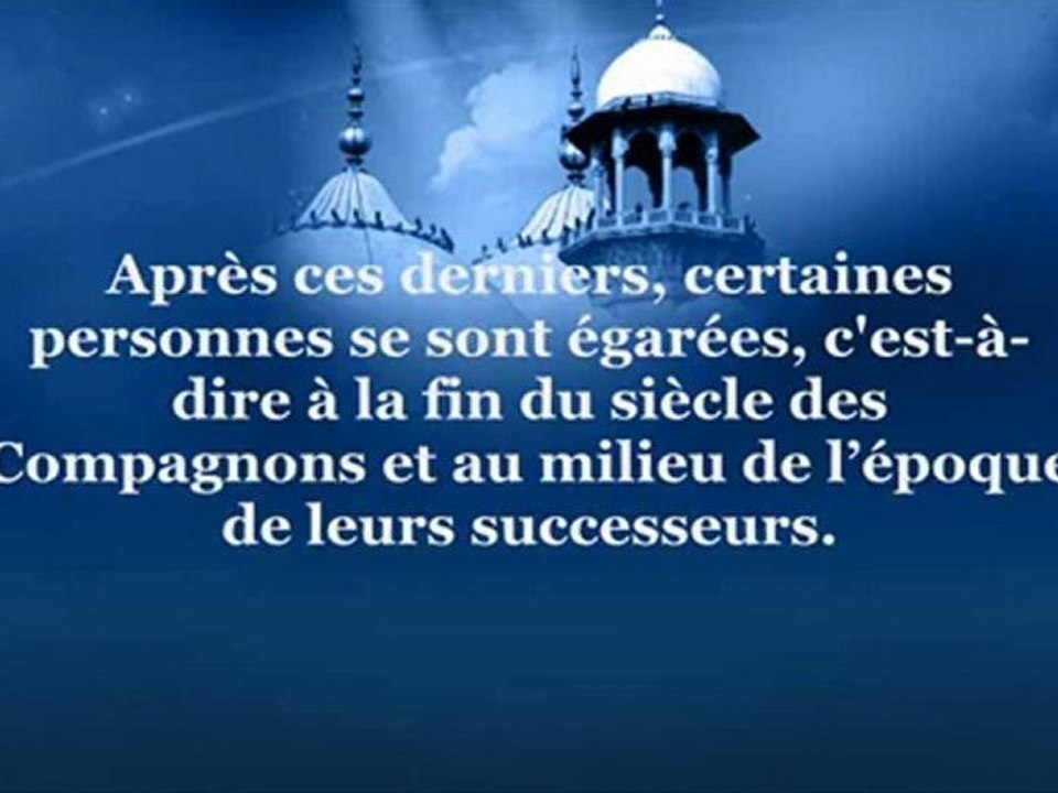 Leçon 1 : ...s’attacher à la voie sur laquelle étaient les Compagnons... (Oussoul As-Sounnah)