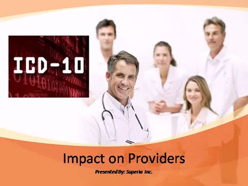 ICD-10 Impact on Providers