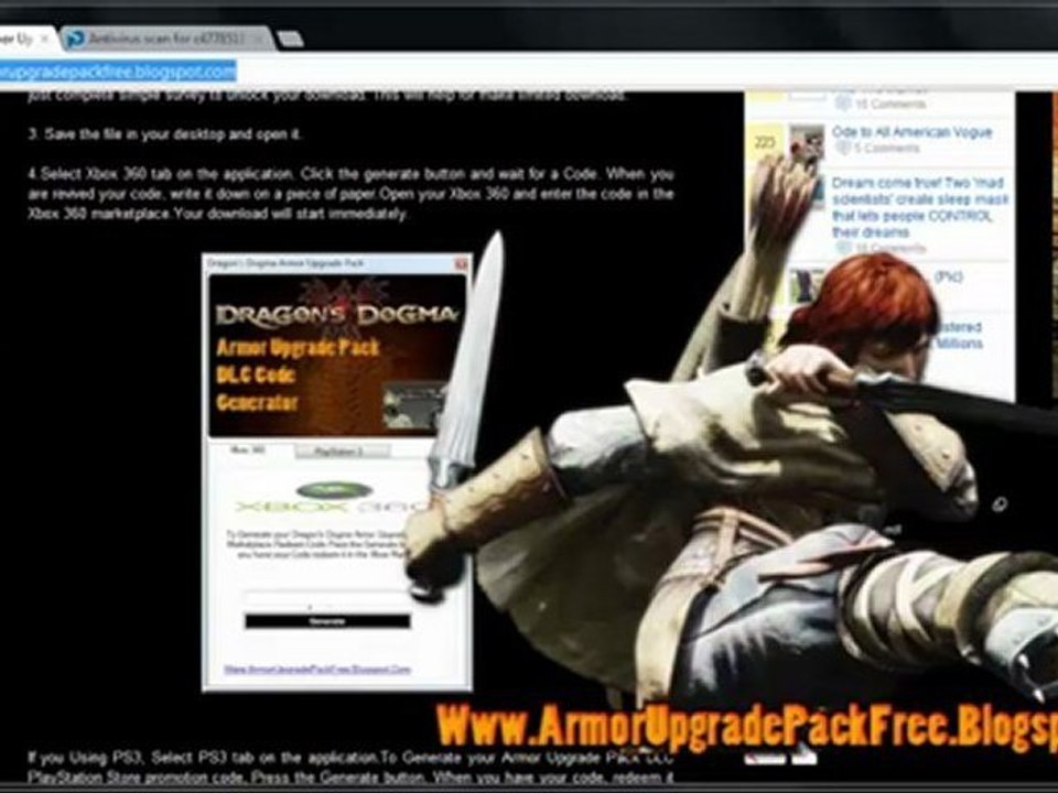 Get Free Dragons Dogma Armor Upgrade Pack DLC