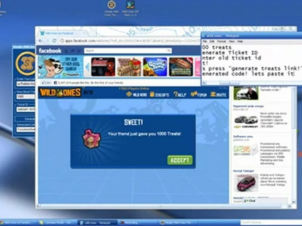 Wild Ones Treats | Hack Cheat | FREE Download May 2012 Update
