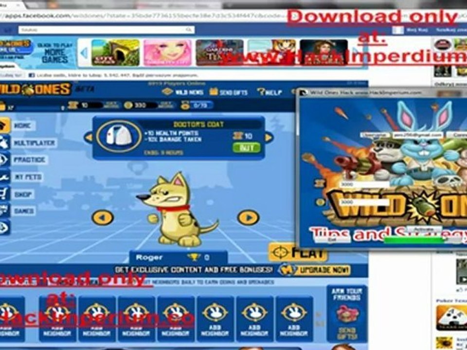 Wild Ones $ Hack Cheat $ FREE Download May 2012 Update