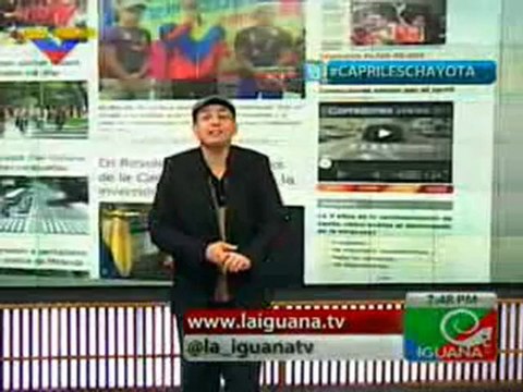 (VÍDEO) Cayendo y Corriendo del día lunes 21.05.2012 3/3