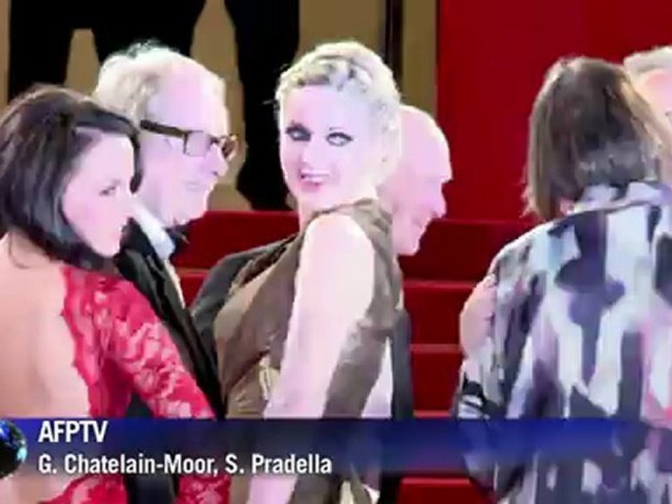 Cannes: tapis rouge pour le réalisateur britannique Ken Loach