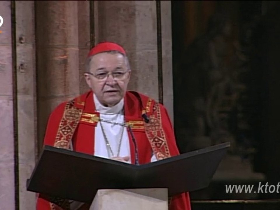Veillée pour la Vie, homélie du Cardinal Vingt-Trois
