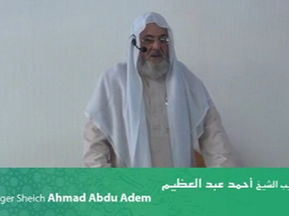 IZB - Freitagsgebet - 18.05.2012 - Prediger Sheich Ahmad